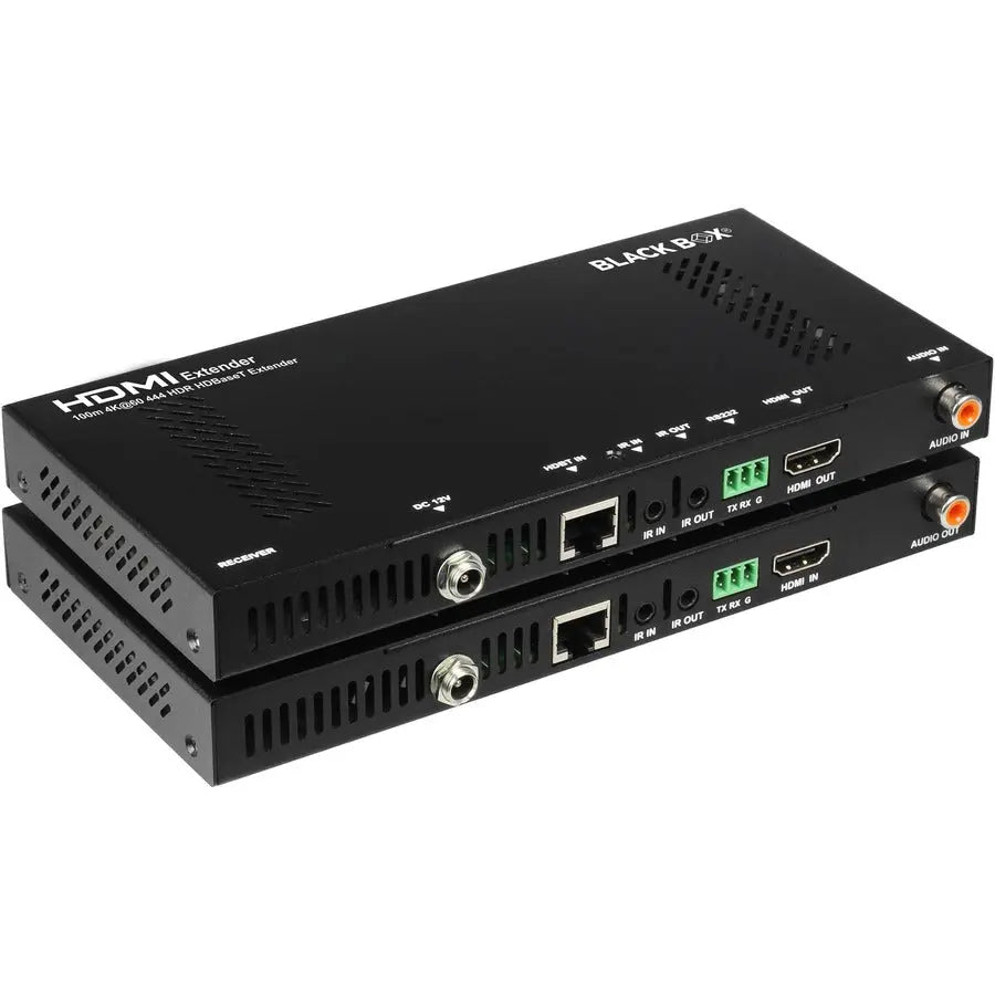 Black Box AVX-HDMI2-HDB-R2 HDMI 2.0 Extender for 4K Video and Audio Transmission
