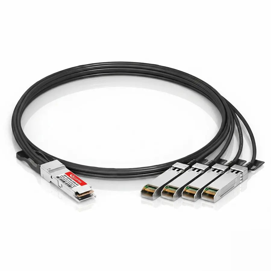 Accortec Twinaxial Network Cable QSFP-4SFP25G-CU4M-ACC for Reliable High-Speed Data Transfer