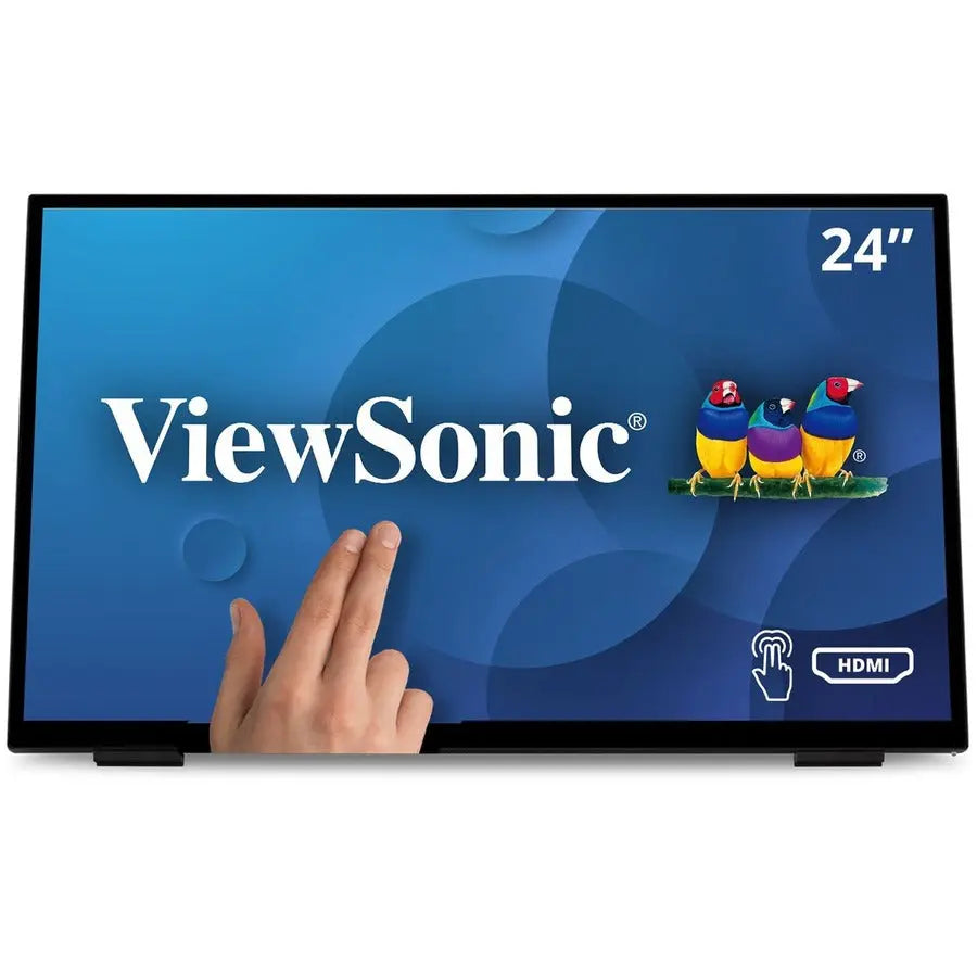 ViewSonic TD2465 24-Inch Full HD Touchscreen Monitor with Multi-Touch and Versatile Connectivity
