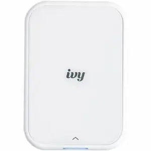Canon IVY 2 Mini Photo Printer - Portable Color Zero Ink Printer in Pure White
