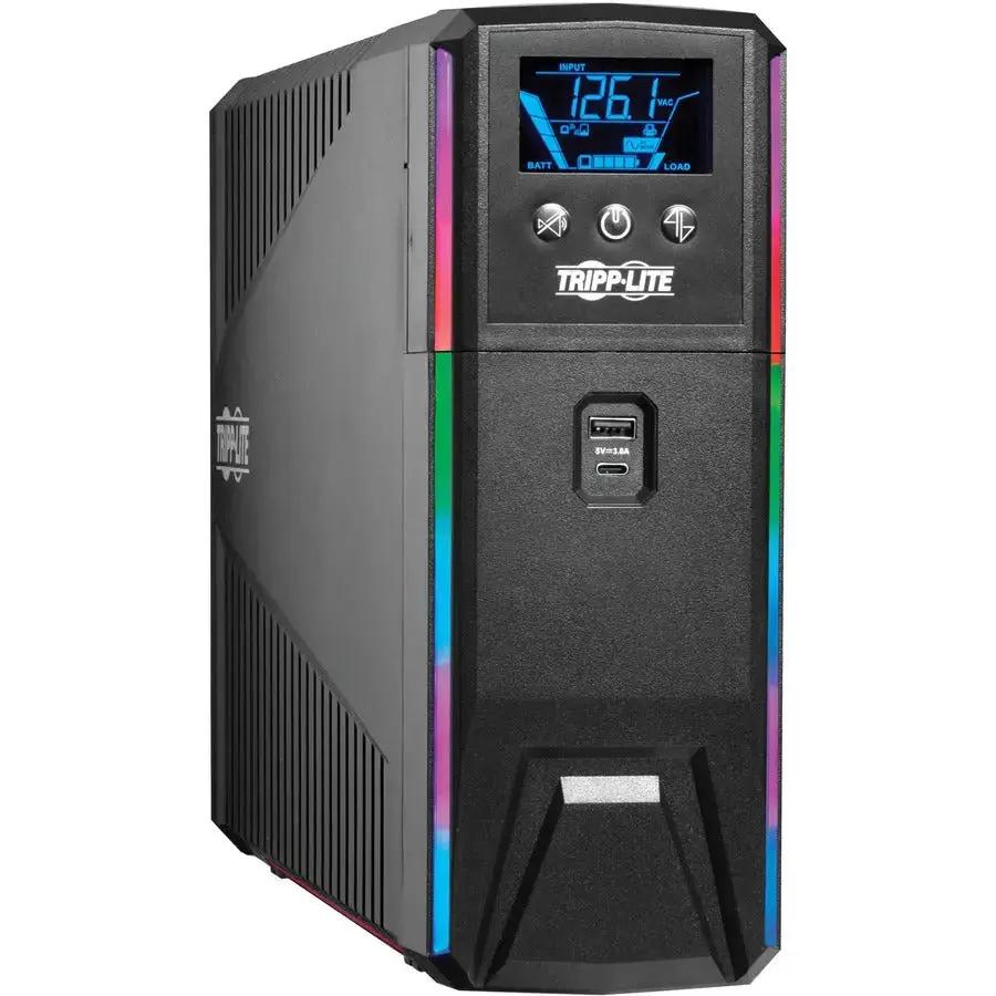 Eaton Tripp Lite Series 1200VA 1000W Gaming UPS with LCD, RGB Lighting, and Battery Backup by Eaton Corporation