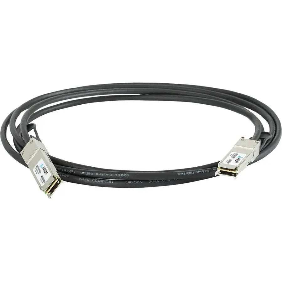 Axiom MCP1600-E001-AX 100GBASE-CR4 QSFP28 Passive DAC Cable – 1 Meter, Mellanox Compatible
