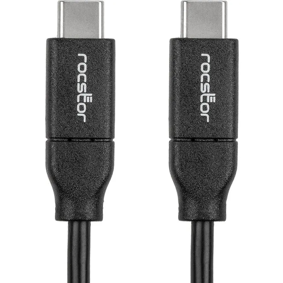 Rocstor USB-C Charging Cable Up to 240W Power Delivery – Charge and Sync, 3M (9.8ft), White