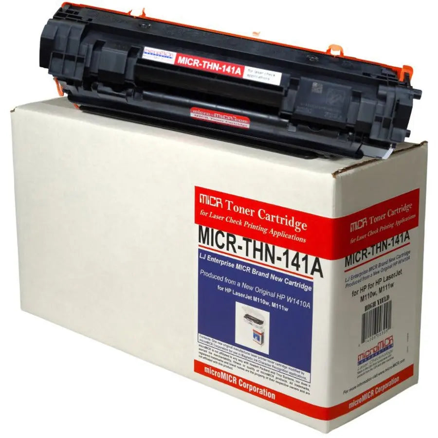 microMICR MICR Standard Yield Laser Toner Cartridge 141A (W1480A) for HP LaserJet M110w and M111w