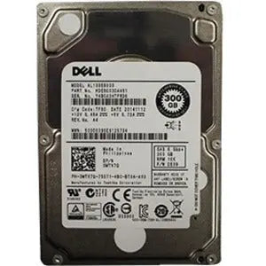 Dell 300GB 10,000 RPM SAS Internal Hard Drive - Part Number MTV7G-RF