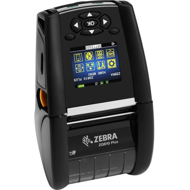 Zebra ZQ610 Plus Direct Thermal Printer – Compact Mobile Label and Receipt Printing Solution