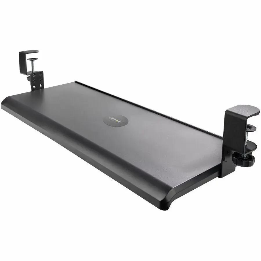 StarTech.com Keyboard and Mouse Tray with Clamp Mount – Adjustable Ergonomic Desk Accessory by StarTech.com