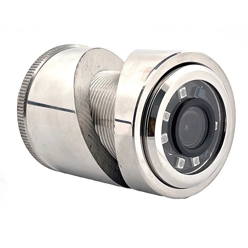 Iris Innovations IRIS435-28 3MP Compact Marine Grade Stainless Steel Thru-Hull IP Camera with 2.8mm Lens