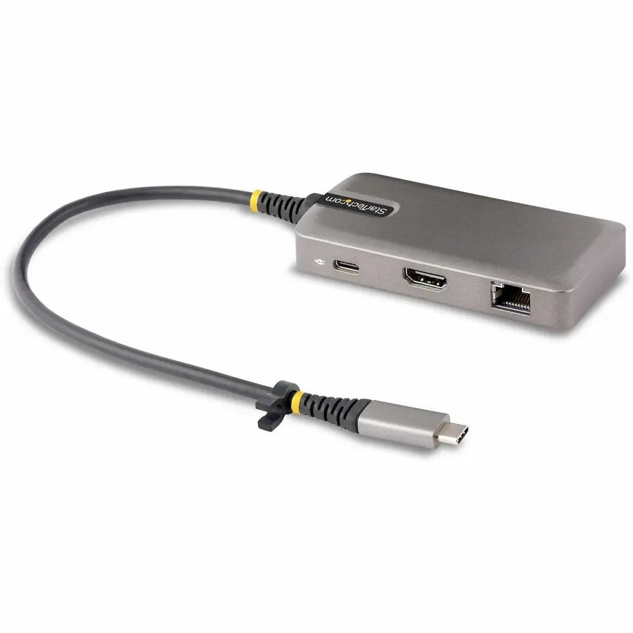 StarTech.com USB-C Multiport Adapter with 4K HDMI, Gigabit Ethernet, and USB Hub for Chromebook and MacBook