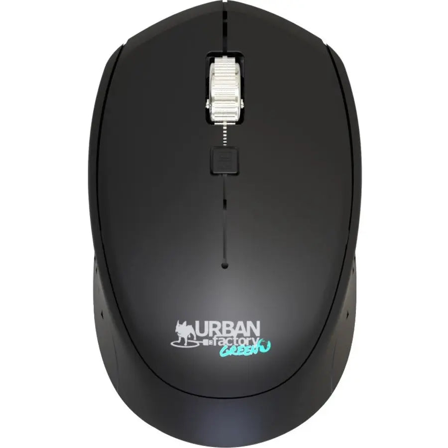 Urban Factory CYCLEE Eco-Designed 2.4GHz Wireless Mouse with USB-C and USB-A Compatibility