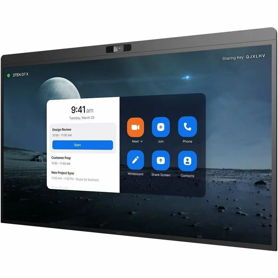 DTEN D7X 75-Inch All-in-One Video Collaboration Display for Windows Meetings