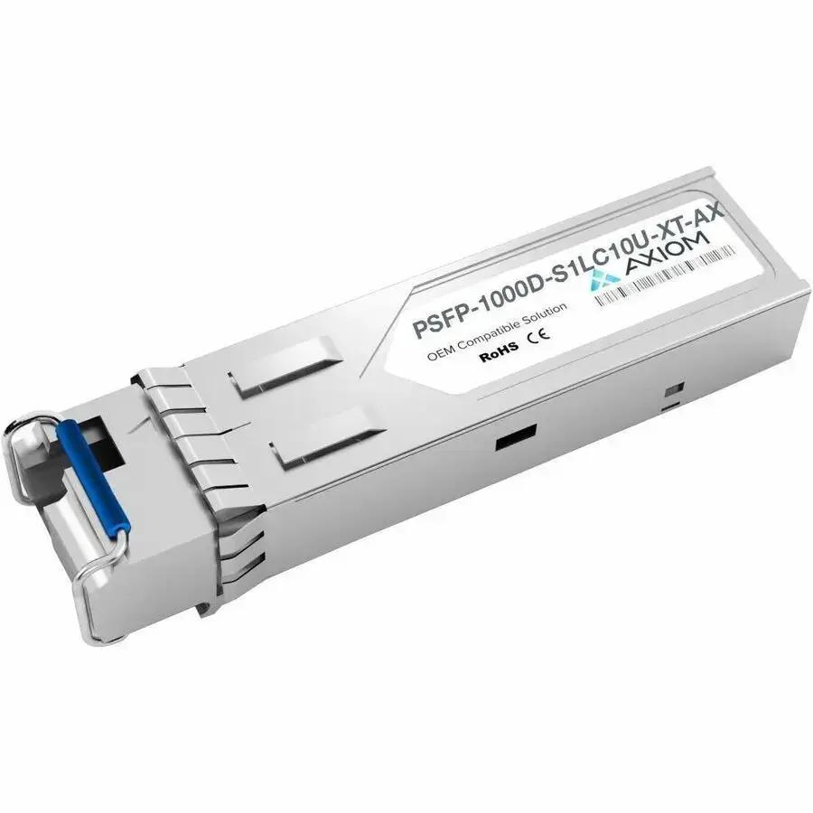 Axiom PSFP-1000D-S1LC10U-XT-AX 1000BASE-BX10-U SFP Module for Gigabit Ethernet Networking by AXIOM