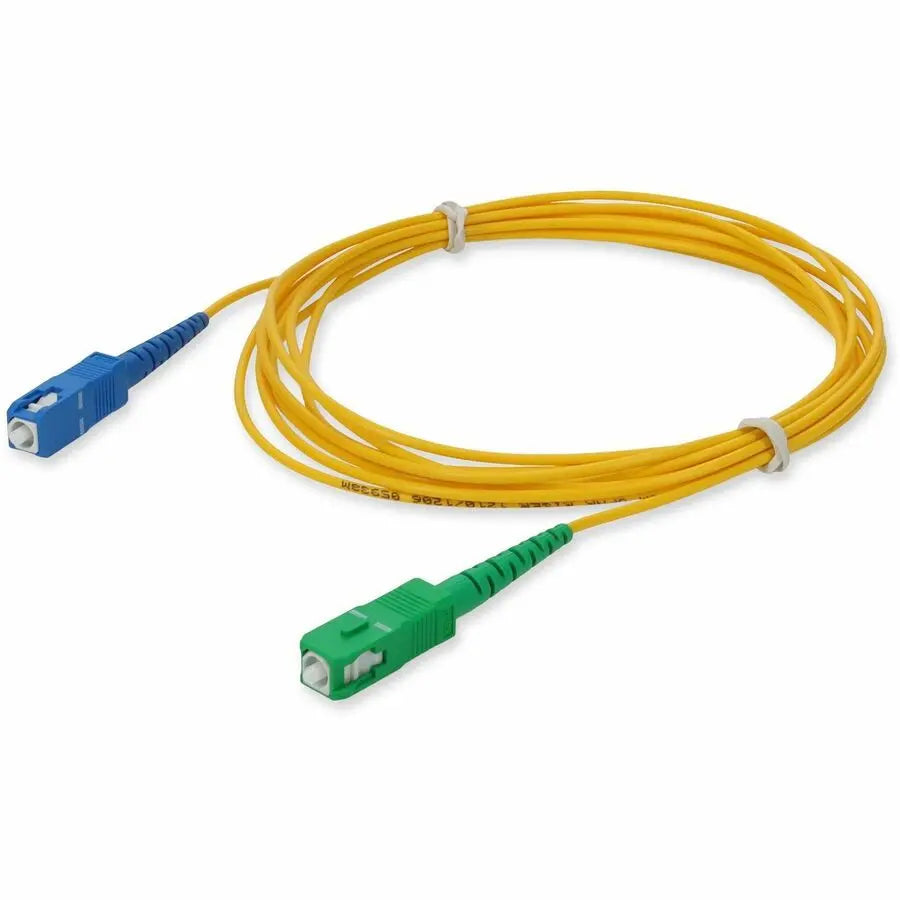 AddOn 7m ASC to SC Yellow OS2 Simplex Riser-Rated Fiber Patch Cable