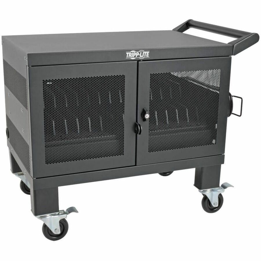 Eaton Tripp Lite Series CSHANDLEKIT2 Mobile Cart Conversion Kit for 16-Device Charging Stations