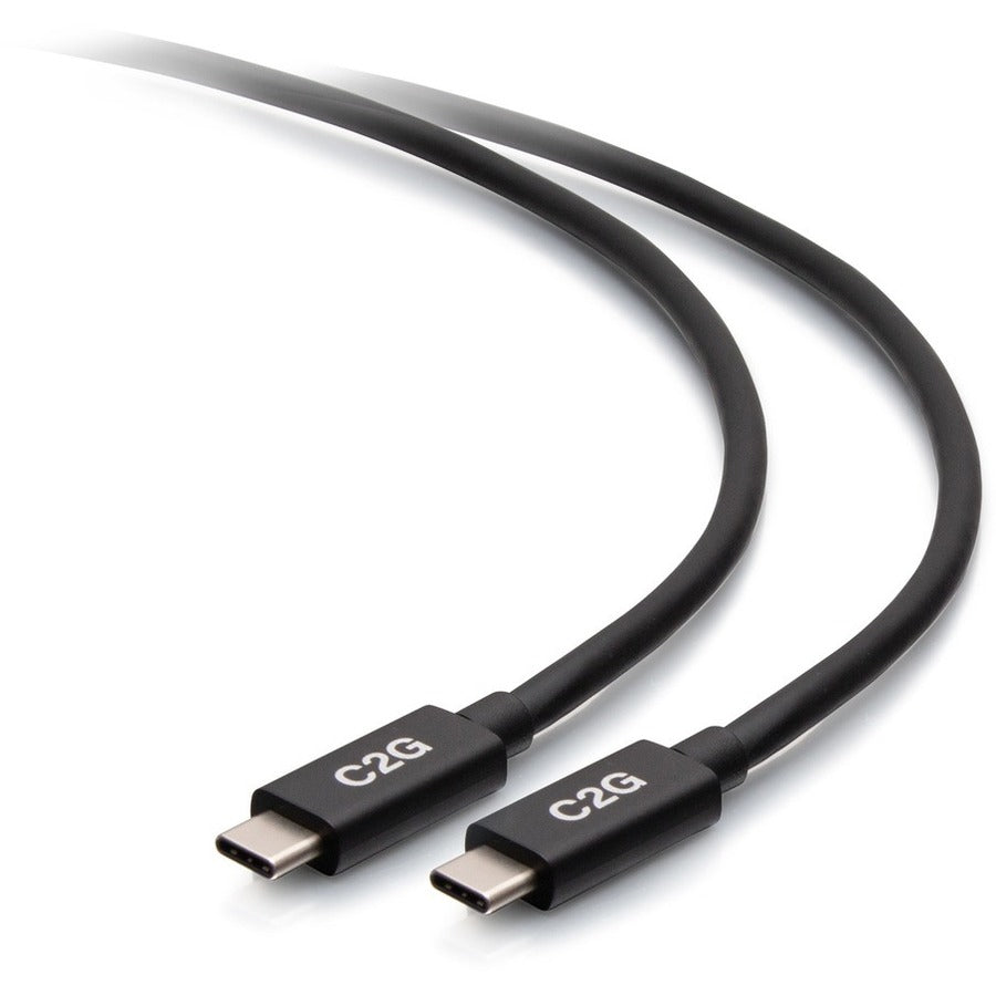 Legrand Group C2G 3.3ft USB-C Male to USB-C Male Cable (USB4 40Gbps, 100W Power Delivery)
