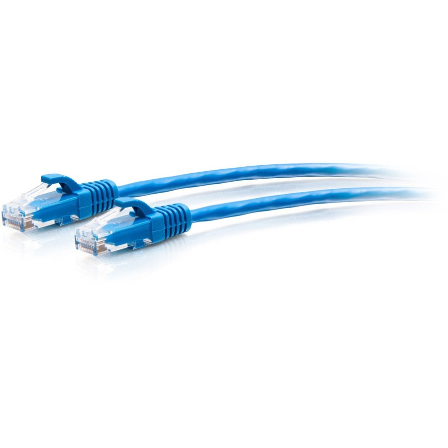 Legrand Group C2G 12ft Cat6a Snagless Unshielded (UTP) Slim Ethernet Patch Cable - Blue