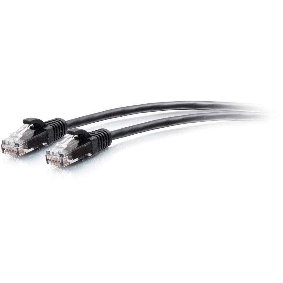 Legrand Group C2G 20ft Cat6a Snagless Unshielded (UTP) Slim Ethernet Patch Cable - Black