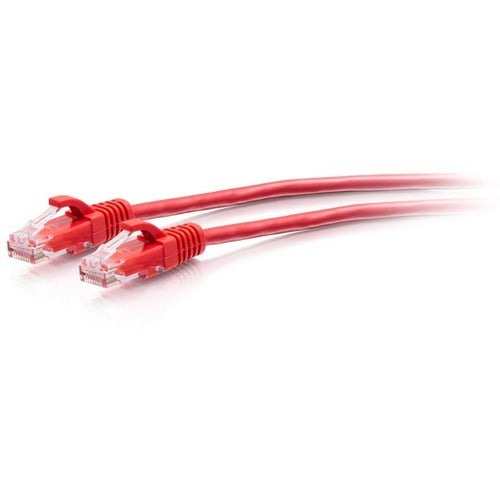 Legrand Group C2G 3ft Cat6a Snagless Unshielded UTP Slim Ethernet Patch Cable - Red