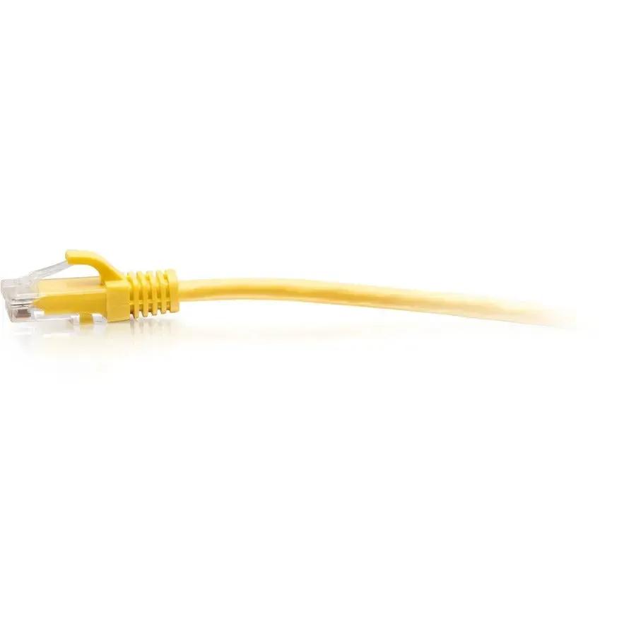 Legrand Group C2G 1ft Cat6a Snagless Unshielded Slim Ethernet Patch Cable - Yellow by Legrand Group