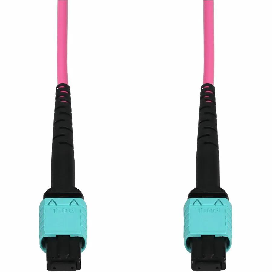 AddOn 20m MPO/UPC to MPO/UPC Magenta OM4 OFNR Riser-Rated 12-Strand Fiber Patch Cable by AddOn