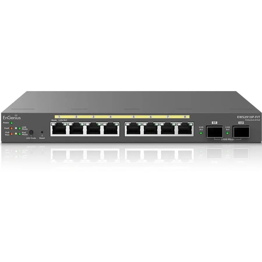 EnGenius EWS2910P-FIT Managed Gigabit Ethernet Switch with PoE and Cloud Management