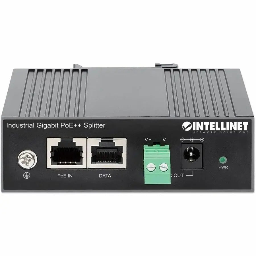 Intellinet Industrial Gigabit PoE++ Splitter 60 W - Power and Data Separation for Industrial Networks
