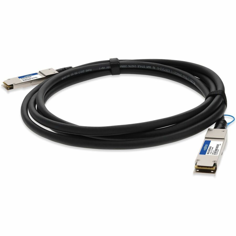 AddOn Cisco Meraki MA-CBL-100G-2M Compatible 100GBase-CU QSFP28 Passive Copper Direct Attach Cable (2 Meters)