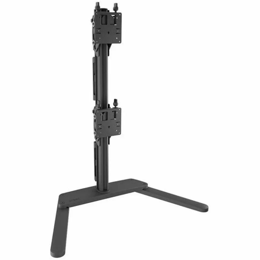 Atdec Freestanding Heavy Duty Dual Vertical Monitor Mount for Ultrawide Displays