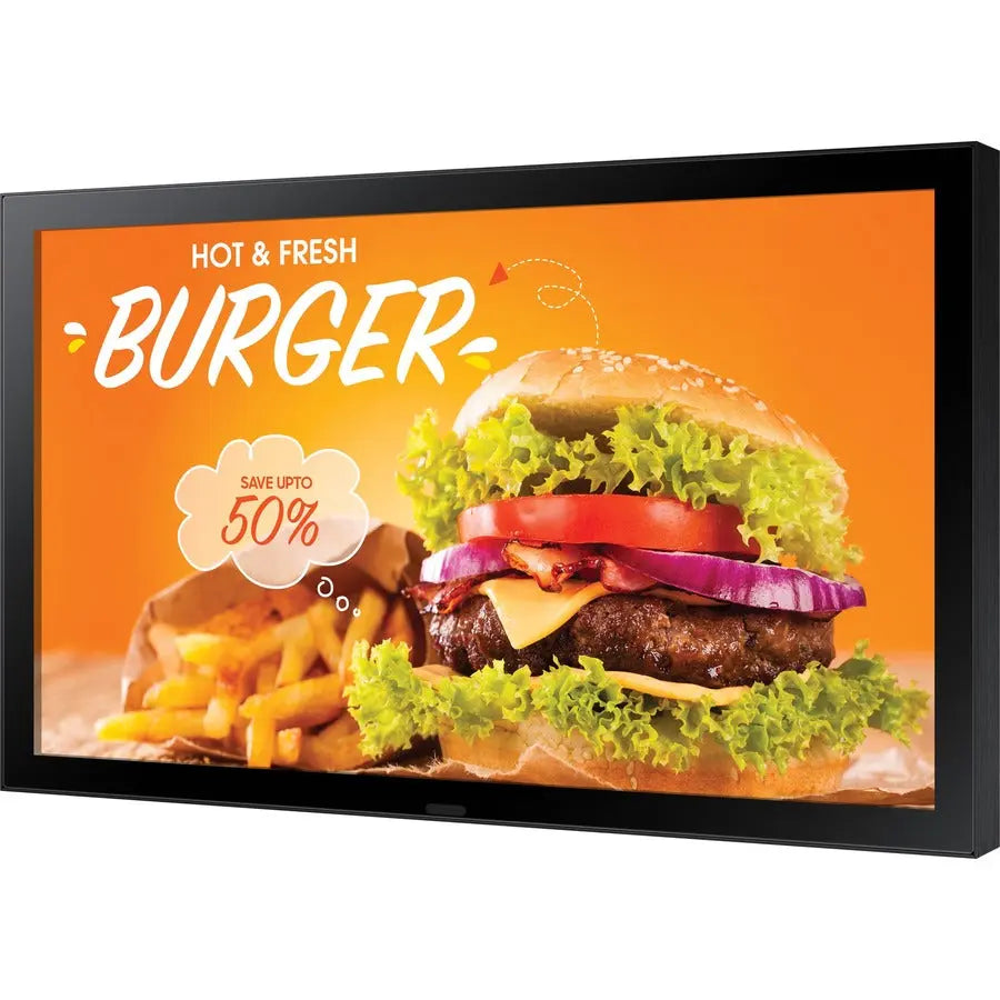 Samsung OH24B Outdoor Digital Signage Display - 24-inch High Brightness Commercial Screen