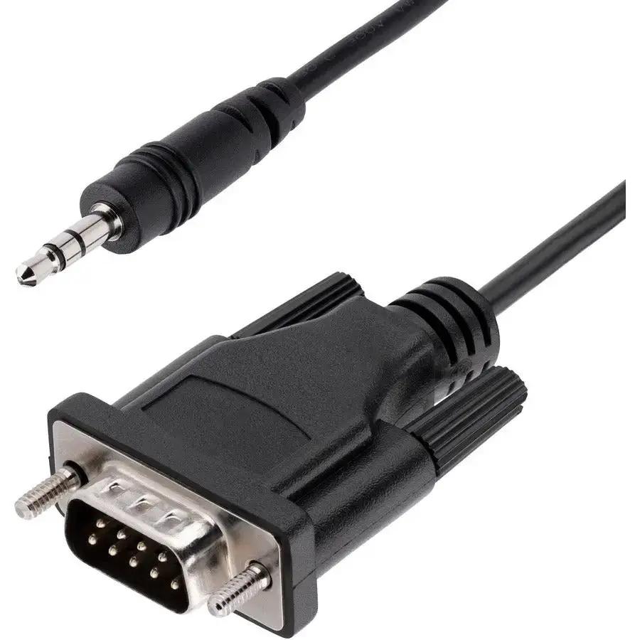 StarTech.com 3ft DB9 to 3.5mm RS232 Serial Cable for Device Calibration - Male DB-9 to 3.5mm Audio Jack by StarTech.com