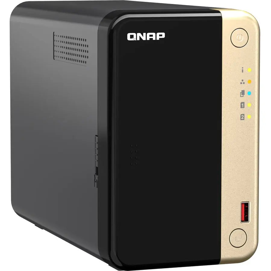 QNAP Turbo NAS TS-264-8G SAN/NAS Storage System with 2.5GbE, M.2 SSD Caching, and PCIe Expandability