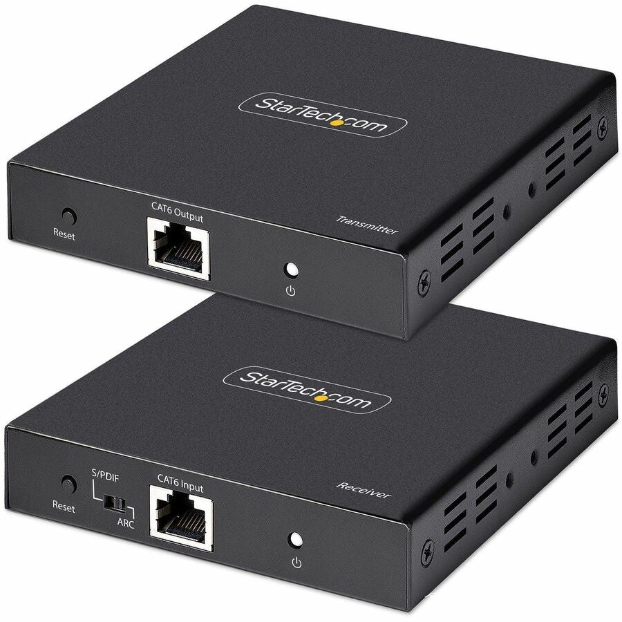 StarTech.com 4K HDMI Extender Over CAT5e/6 Cable, 70m (230ft), Supports 4K 60Hz with IR Extension