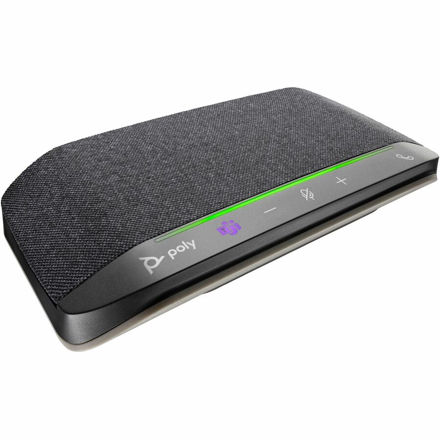 Poly Sync 10 Microsoft Teams Certified Speakerphone, Silver - 77P34AA
