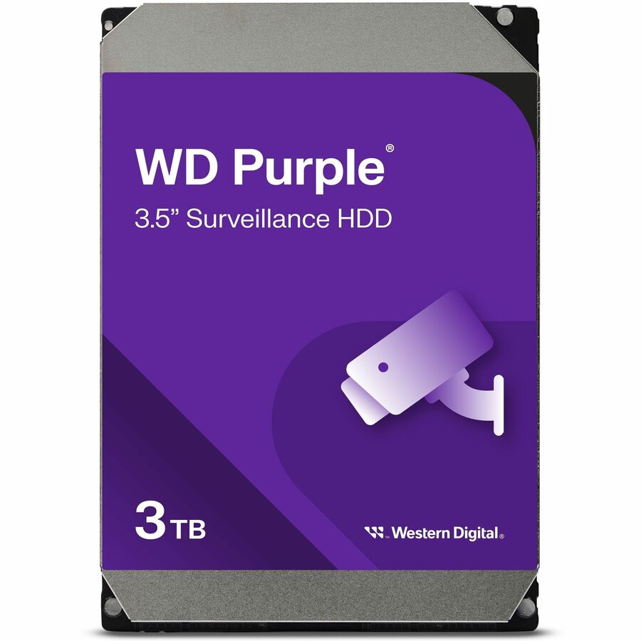 Western Digital Purple WD33PURZ-20PK 3TB Internal Hard Drive, 3.5-Inch SATA/600