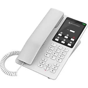 Grandstream GHP620 IP Hotel Phone - Corded, Wall Mountable, White