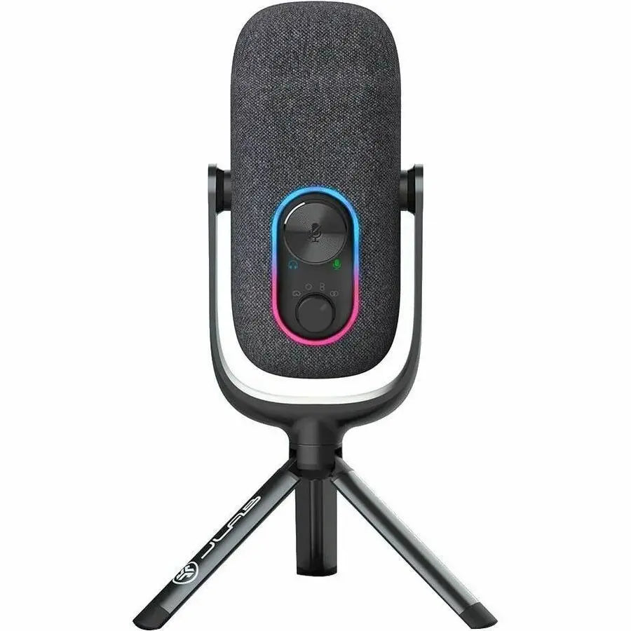 JLab JBuds Talk Wired Condenser Microphone for Studio, Podcasting, Gaming and Recording - Black