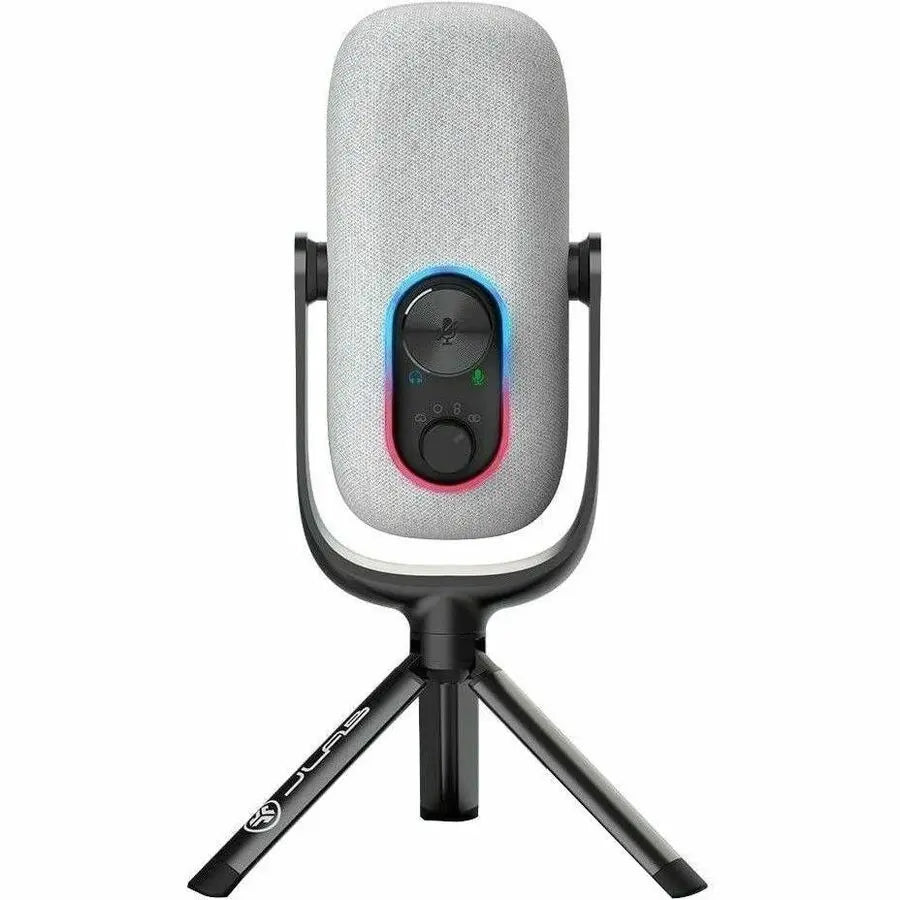 JLab JBuds Talk Wired Microphone for Studio, Podcasting, Gaming - White