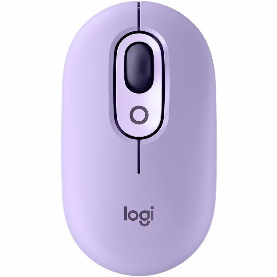 Logitech POP Mouse, Wireless Mouse with Customizable Emojis, SilentTouch Technology, Precision/Speed Scroll, Cosmos