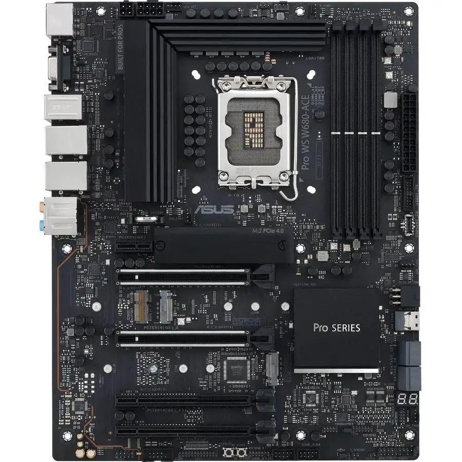 ASUS Pro WS W680-ACE Workstation Motherboard - Intel W680 Chipset, Socket LGA-1700, ATX Form Factor by ASUS Computer International