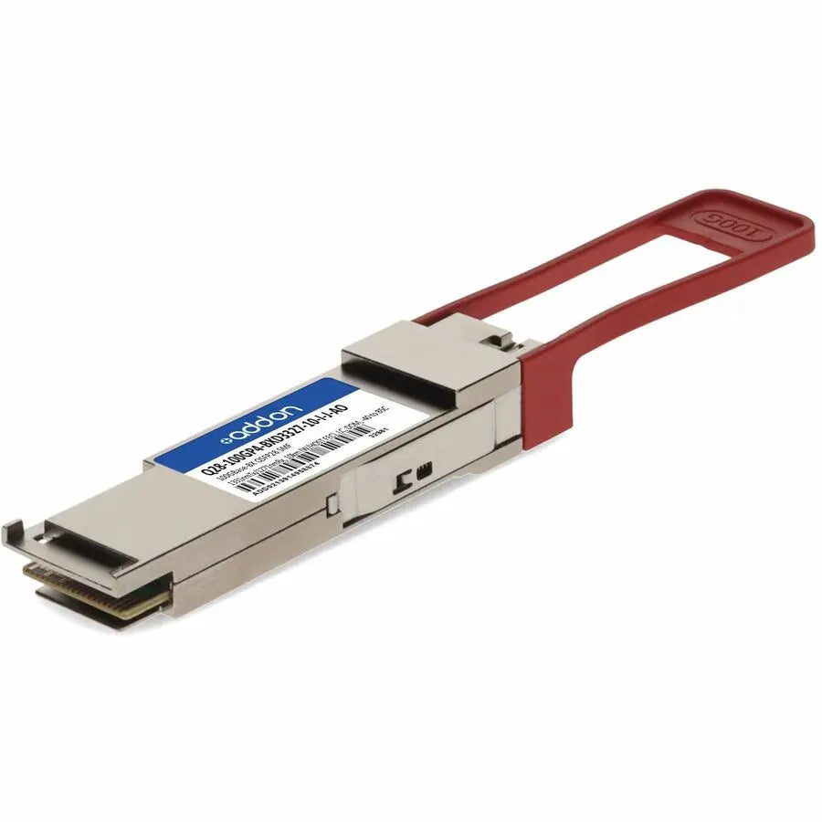 AddOn Juniper Networks Compatible QSFP28 Transceiver - 100GBase-BX, Single-Mode Fiber, 10km, TAA Compliant