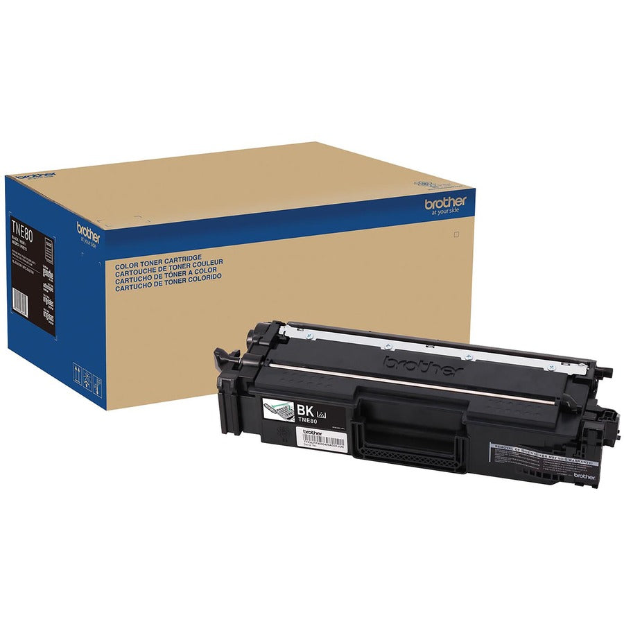 Brother TNE80BK Original Super High-Yield Black Toner Cartridge for Brother HL-EX470W and MFC-EX670W
