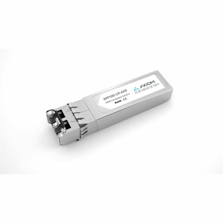 Axiom Memory Solutions 10GBASE-LR SFP+ Transceiver SMF, LC, 10km, 1310nm, TAA Compliant