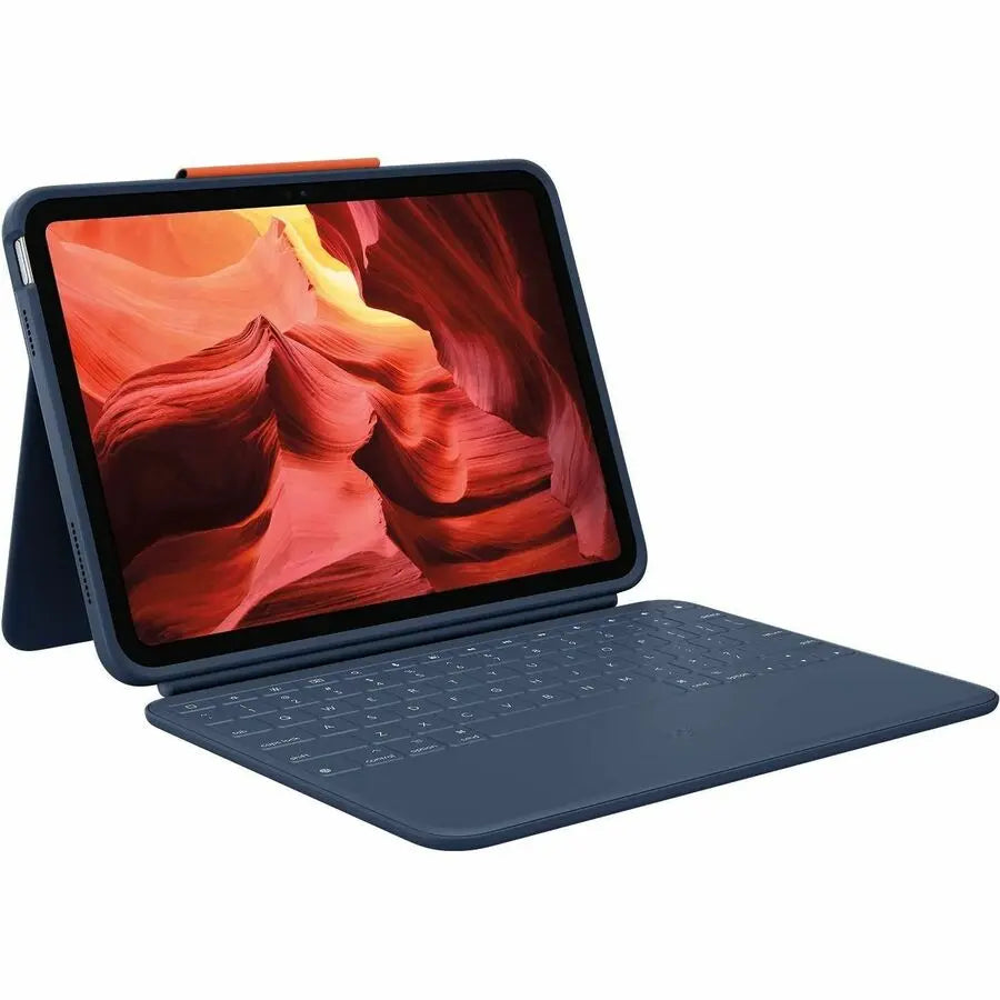 Logitech Rugged Combo 4 Rugged Keyboard/Cover Case Apple iPad (10th Generation & A16) Tablet