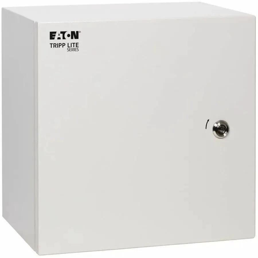 Eaton Tripp Lite SRIN4141410 SmartRack Outdoor Locking Metal Enclosure – NEMA 4, Weatherproof, 14 x 14 x 10 inches, Gray by Eaton Corporation