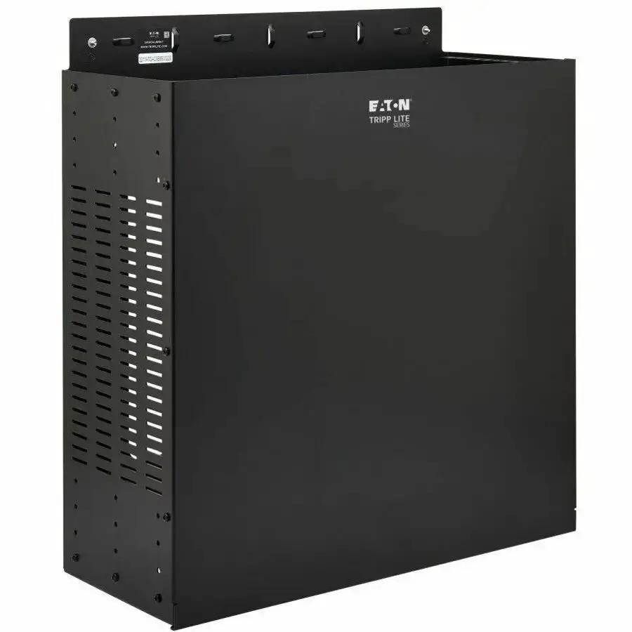 Eaton Tripp Lite Series SmartRack 4U Low-Profile Vented Wall-Mount Enclosure in Black by Eaton Corporation