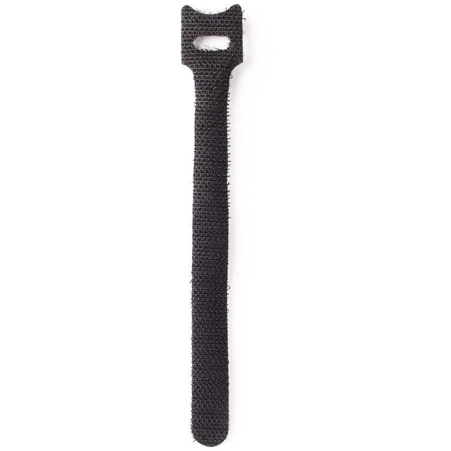 StarTech.com 6-inch Hook and Loop Cable Ties - Reusable Black Cable Management Straps (50 Pack)