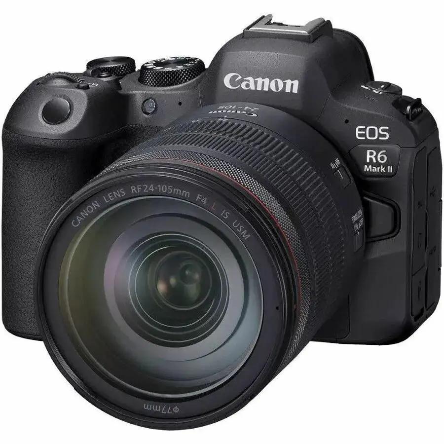 Canon EOS R6 Mark II Full-Frame Mirrorless Camera with RF24-105mm F4-7.1 IS STM Lens Kit by Canon, Inc