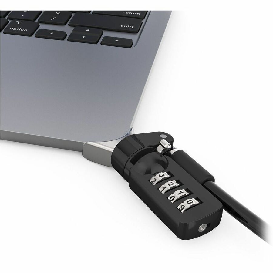 Compulocks Ledge Lock Adapter for MacBook Air 13" M2 & M3 - Secure T-Bar Cable Lock Compatibility
