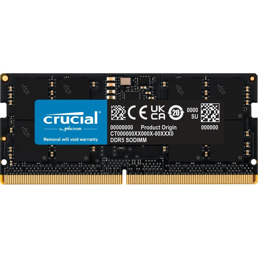 Crucial 16GB DDR5 SODIMM Memory Module - Model CT16G56C46S5 by Micron