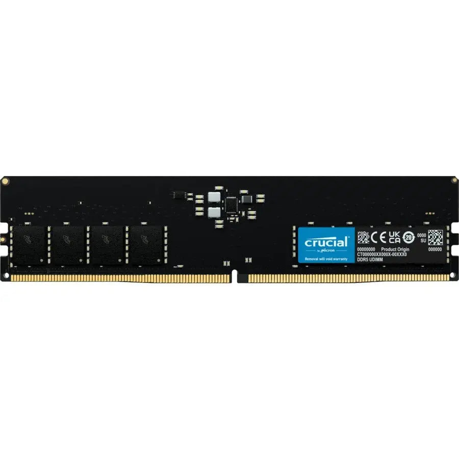 Micron Crucial 16GB DDR5 SDRAM Memory Module CT16G56C46U5 for Desktop PCs